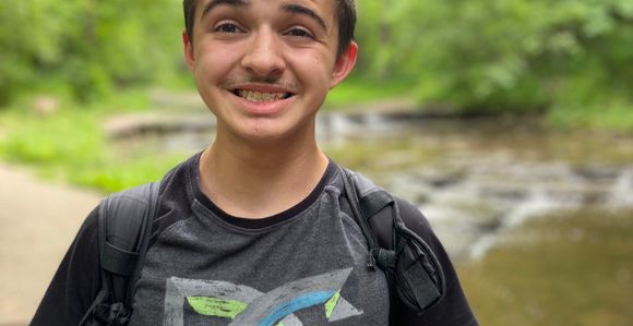 Boy at park
